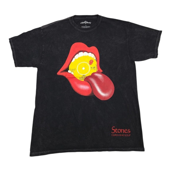 The Rolling Stones Goats Head Soup T‎ Shirt Tongue Mens Large - Picture 1 of 7